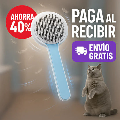 Cepillo para mascotas 2 en 1