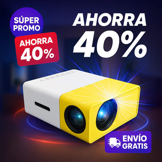 Mini Proyector Portátil 1080P