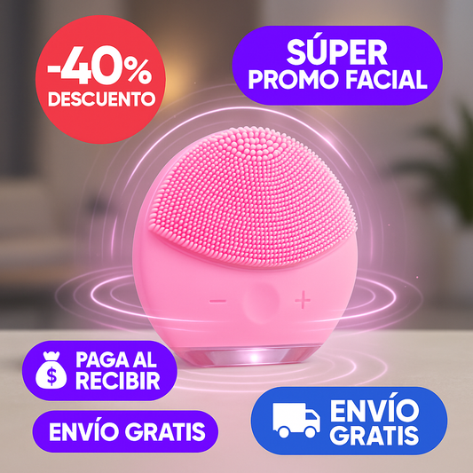 Cepillo exfoliante facial (colores variados）