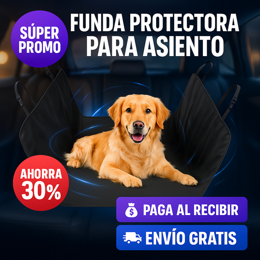 Funda coche para mascotas